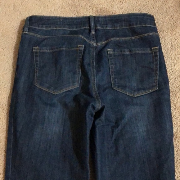Bullhead Denim Co Mid Rise Skinniest 26 Dark Wash - Picture 2 of 4